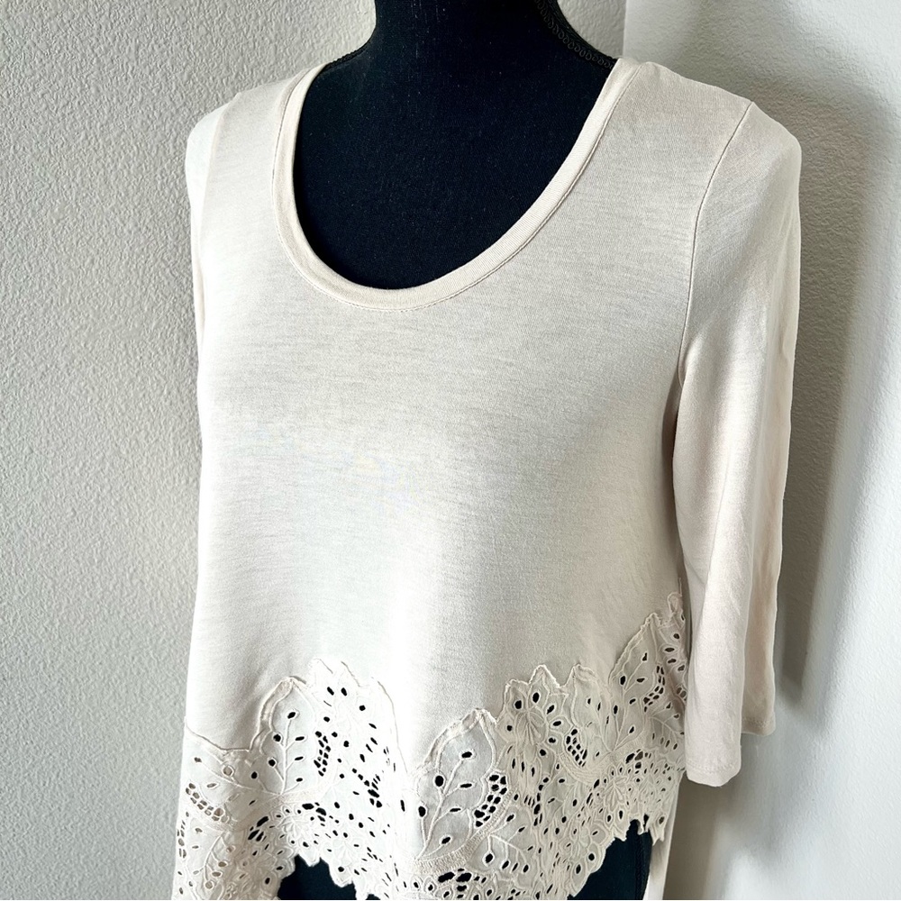 EXC • Free People FP X Meadowlands Maxi Top in Blush • - Picture 3 of 10